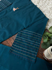 2Pc - Khaddar Stitched Suit - Zinc