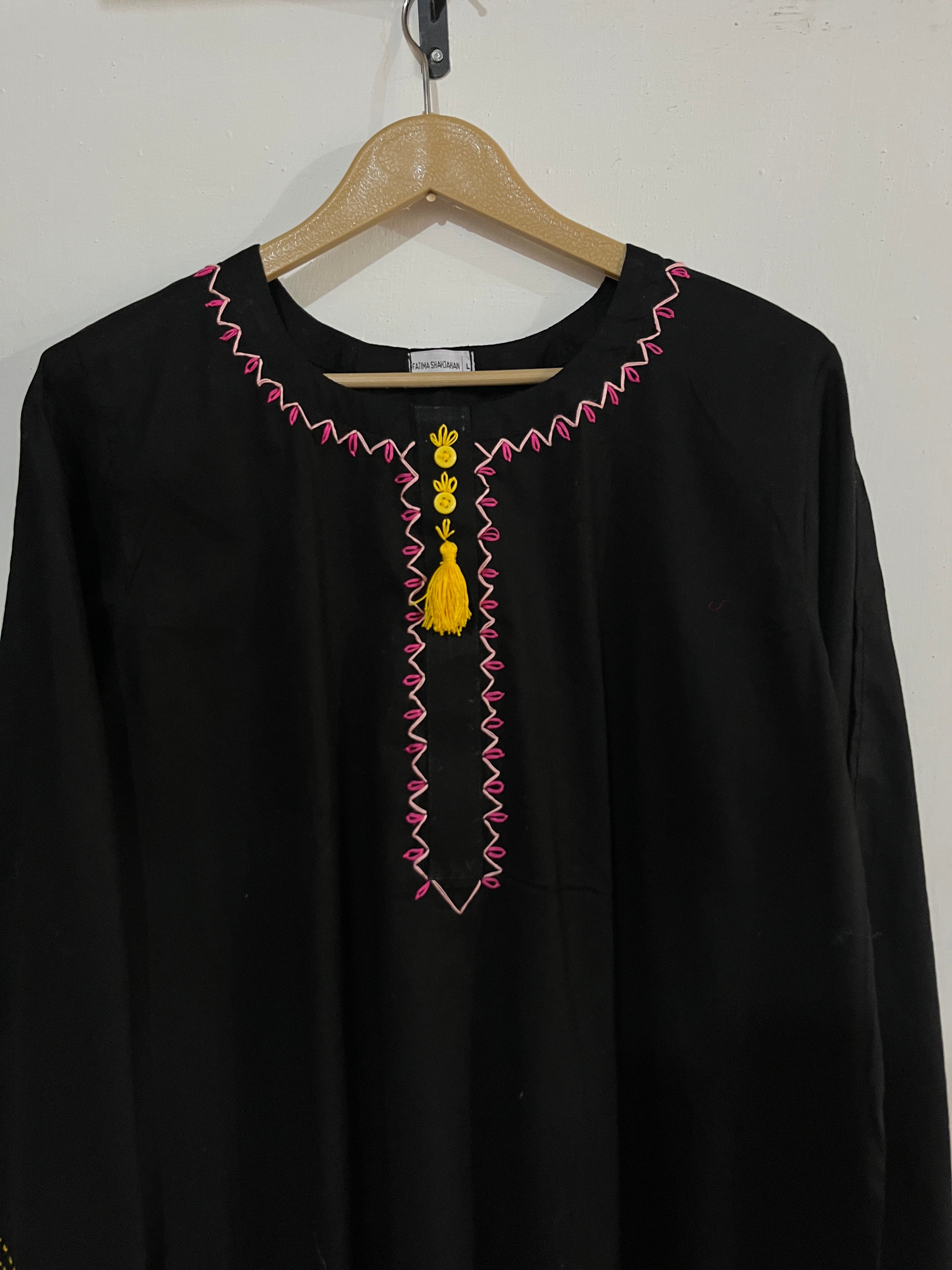 2pc hand embroided