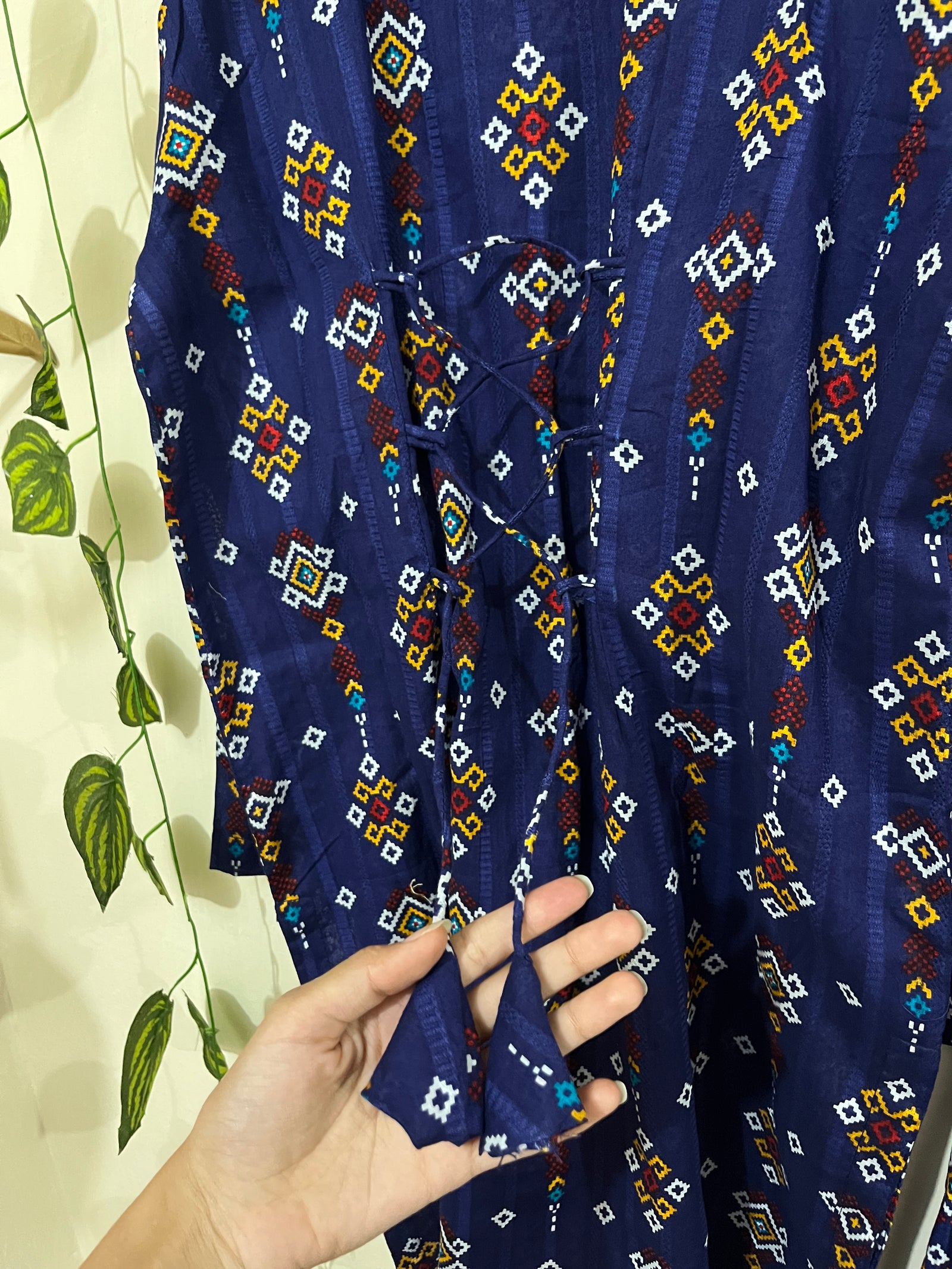 Printed farshi set