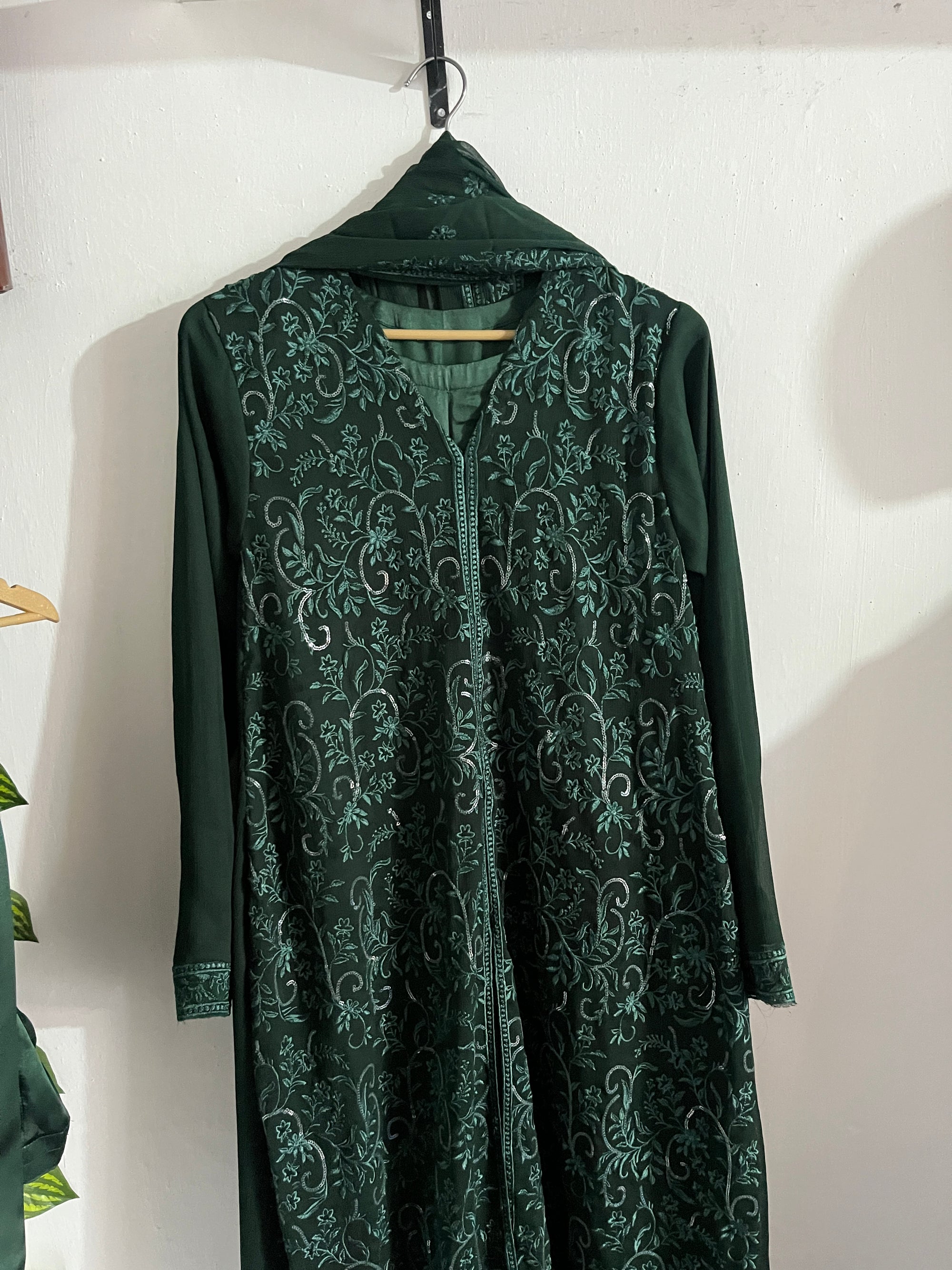 Stiched 3pc chiffon