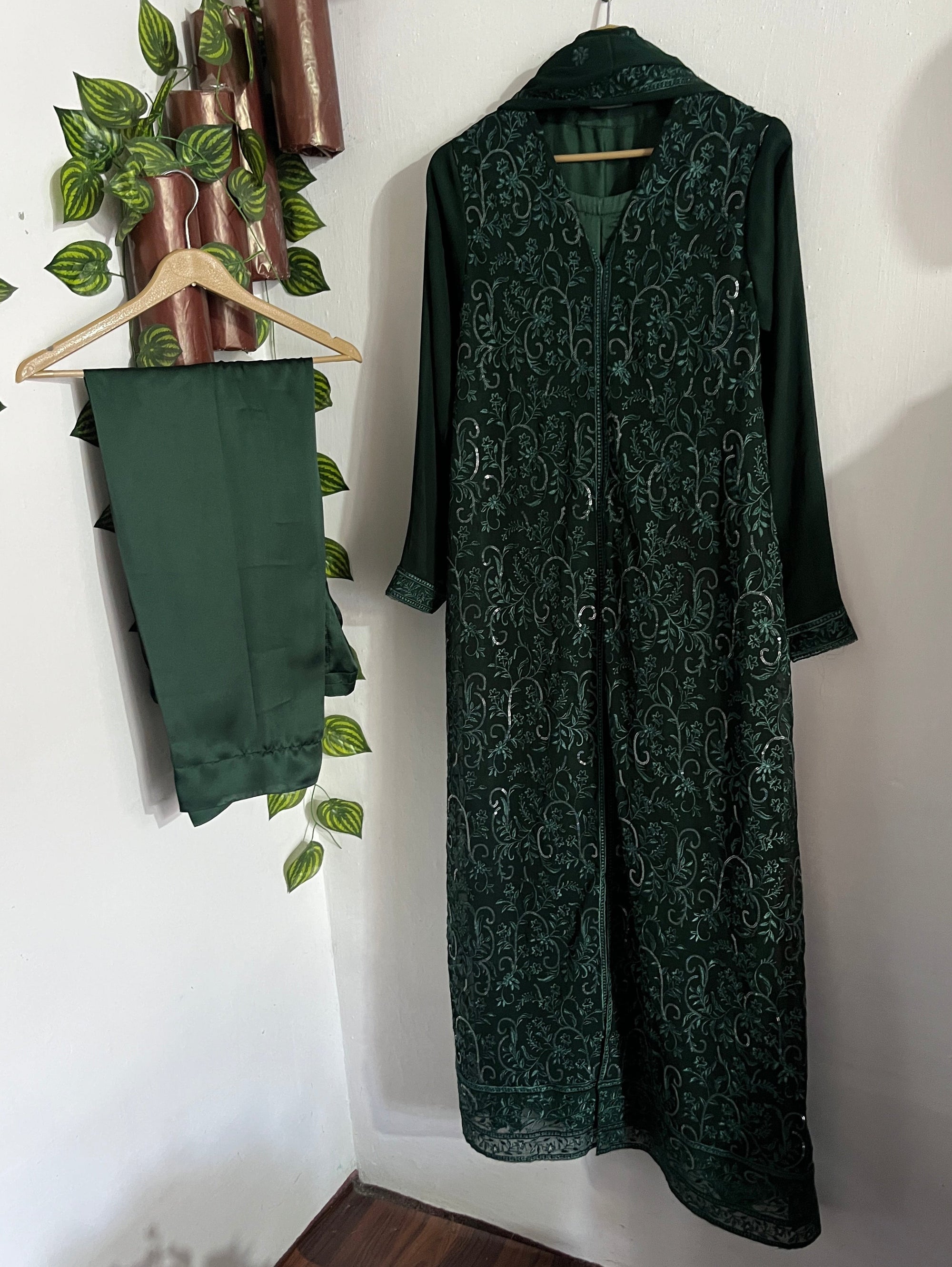 Stiched 3pc chiffon