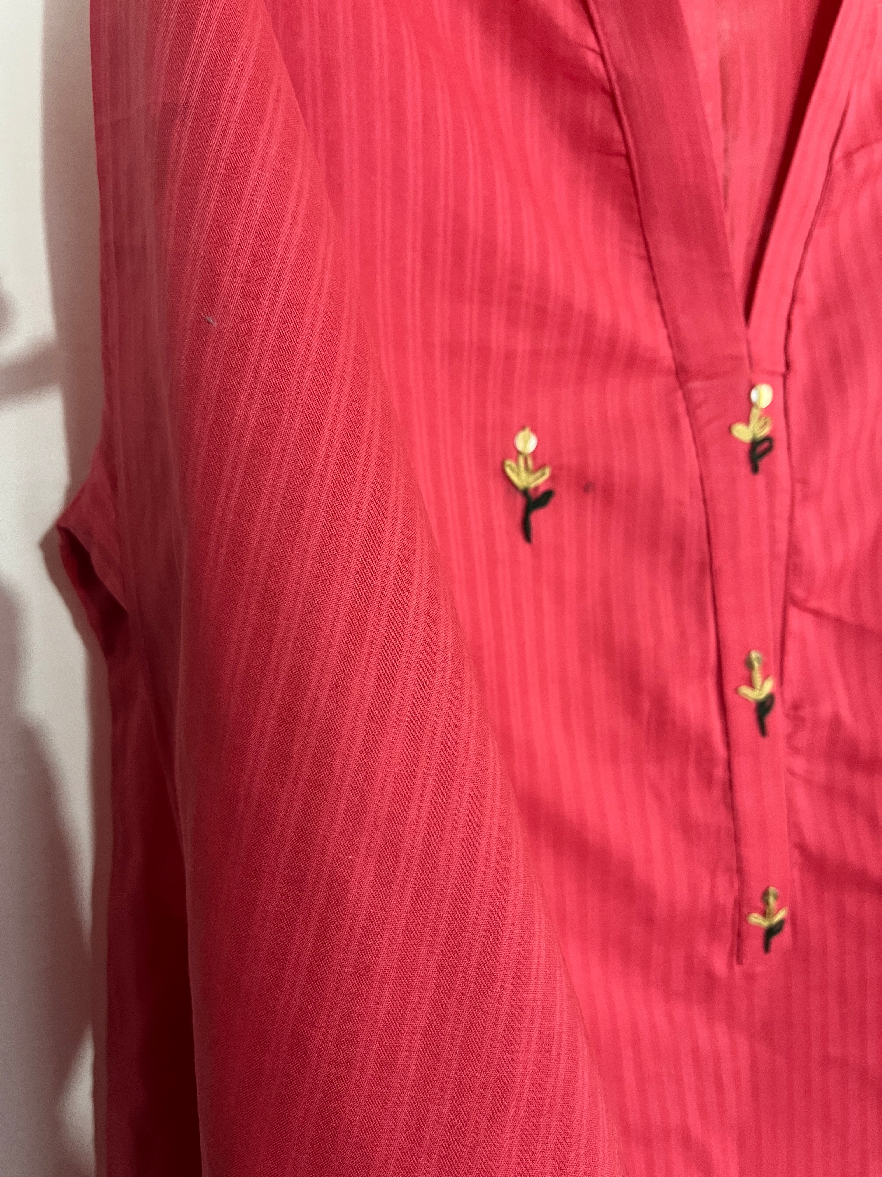 2pc Cotton Lawn Hand Embroidery Dress