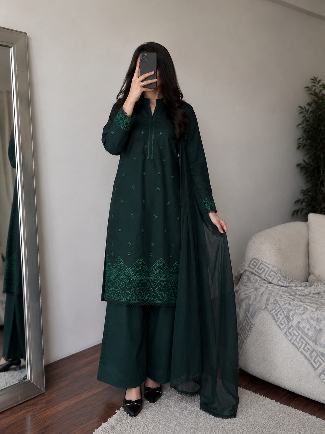 2pc lawn cotton