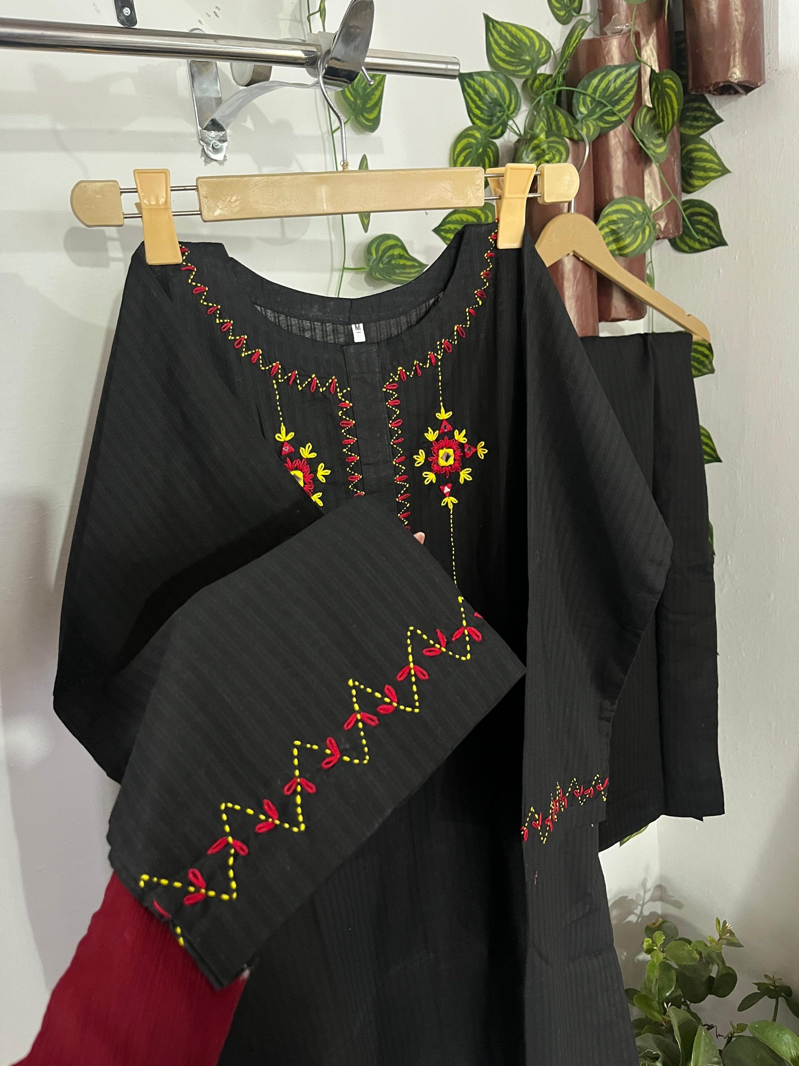 2pc Cotton Lawn Hand Embroidery Dress