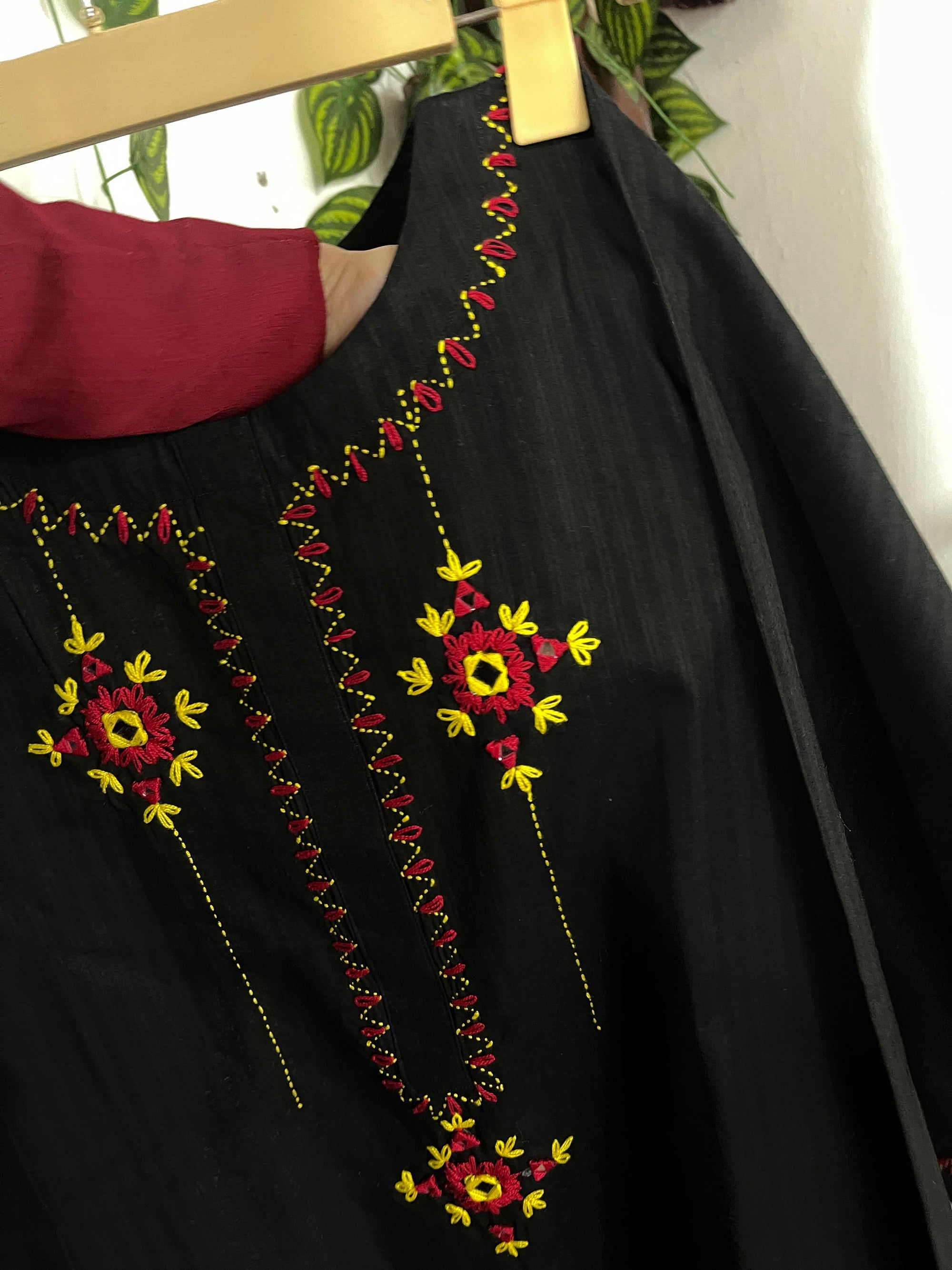 2pc Cotton Lawn Hand Embroidery Dress